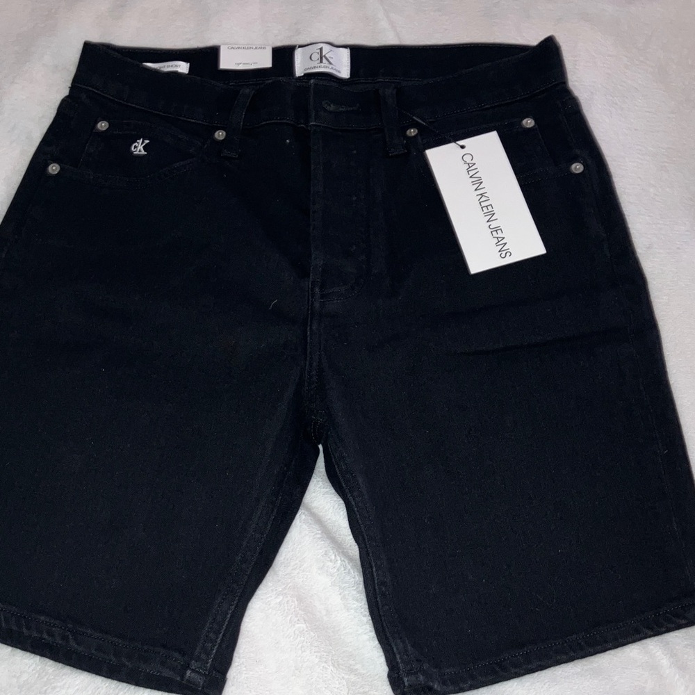 Calvin Klein Dark Denim Shorts